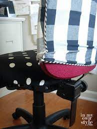 Diy Office Chair Makeover With Fabric