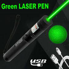 990 miles strong beam green laser