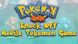 KNOCK OFF MOBILE POKEMON GAME (Pokemon Mega) - YouTube