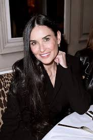 Demi moore shared a few pictures of herself recording her podcast in her bathroom last week. Demi Moore Stuns In Black And White Throwback Photo The Internet Reacts