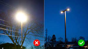 reduce light pollution with better