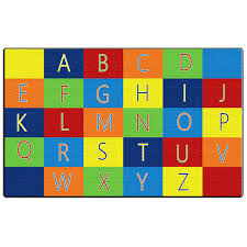 alphabet seating rug 6 w x 8 4 l
