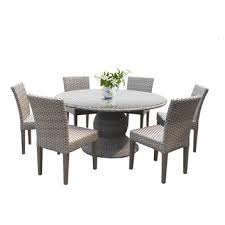 Glass Top Outdoor Dining Sets
