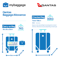 qantas 2024 bage allowance my bage