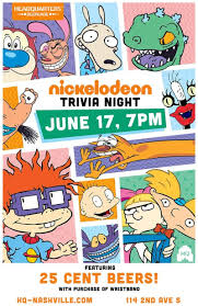 Buzzfeed staff can you beat your friends at this q. Nickelodeon Trivia In Nashville At Headquarters Beercade