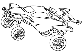 The most common league coloring material is glass. Coloring Page Rocket League Octane 10