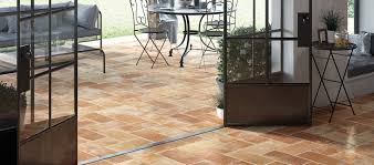 terracotta effect porcelain tiles with