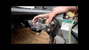 How to take off trailer from car or truck (UHaul trailer) - YouTube