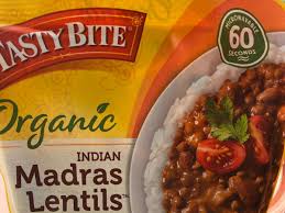 indian madras lentils nutrition facts