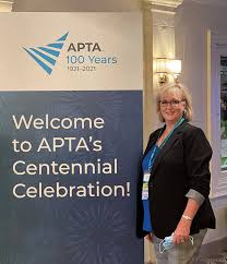 apta delegate and celebrates centennial