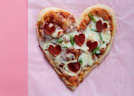 how to make heart shaped pizzas