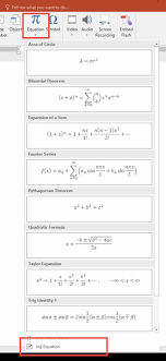 Ink Equations In Microsoft Powerpoint