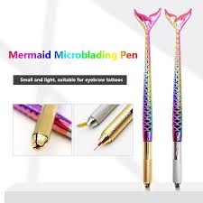 1pc beauty mermaid manual tattoo pen