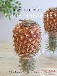 tips on how to choose a ripe pineapple