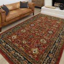 karastan e market keralam 8 x 11 area rug garnet