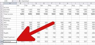 Make A Personal Budget On Excel Organization And Decor
