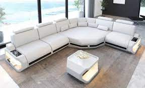 modern leather sofas