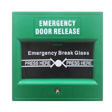 Emergency Break Glass Exit On