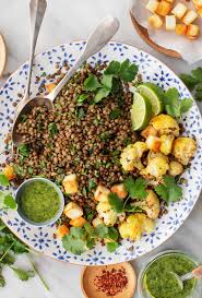 curried lentil salad recipe love and