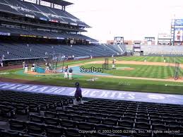 section 123 at coors field