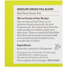 bigelow earl grey green tea