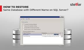 how to re sql database with a