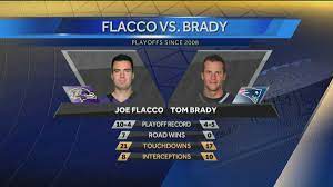 Flacco vs. Brady: Who has the playoff edge?