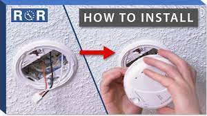 According to the national fire prevention association (), household fires spread much more quickly than in the past due to the kinds of fabrics and materials used in modern home furnishings.for this reason, an adequate number of smoke detectors must be installed correctly in every home. How To Install A Smoke Detector Repair And Replace Youtube