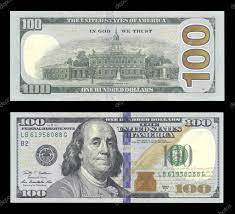 new one hundred dollar bill stock