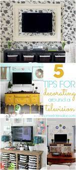 5 tips for decorating around a television