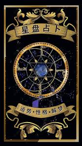 astrolabe astrology chart black simple