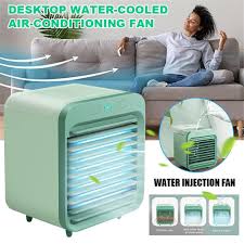 Not even an air conditioner can give off a faux sea breeze, but this simple trick can. Buy Portable Desktop Rechargeable Water Cooled Air Conditioner Summer Water Cooling Fans At Affordable Prices Price 25 Usd Free Shipping Real Reviews With Photos Joom
