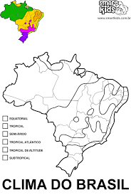 Único en méxico y américa. Mapa Climas Do Brasil Smartkids