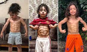 5 year old boy with abs! Boy 6 With Six Pack Wins Place At Liverpool Fc Academy Daily Mail Online