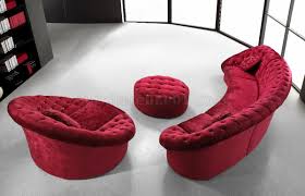 cosmopolitan sectional sofa red fabric