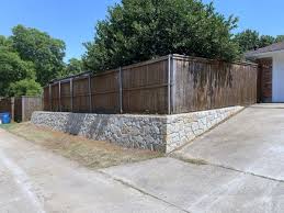 Replaced Cross Tie Retaining Wall With