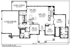 Ranch Style House Plan 2 Beds 2 5