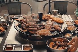 can eat korean barbecue restaurant