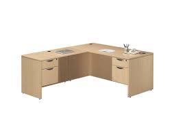 Desk return includes the right leg, left cabinet and work surface. Classic Computer Desk Package With Return And Two Pedestal Files