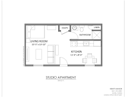 Studio Apartment Floor Plans