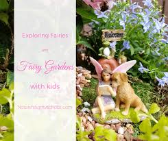 exploring fairies and fairy gardens