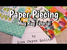 mug rug tutorials you