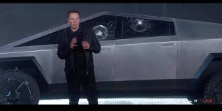 Tesla Falls After Its Cybertrucks Shatterproof Windows