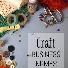 50 creative craft business names