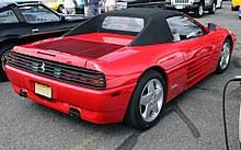 The ferrari 348 spider elicits waves, honks, stares, and constant calls from nearby motorists and pedestrians alike. Ferrari 348 Wikipedia