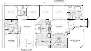 Triple Wide Floor Plans Mobile Home
