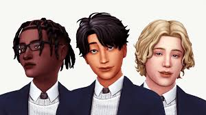 50 best sims 4 male hair cc short