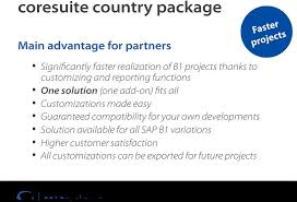 Coresuite Country Package Efficient Projects With Sap B1 Pdf
