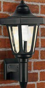argos home lantern solar wall light