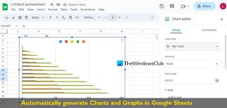 graphs in google sheets